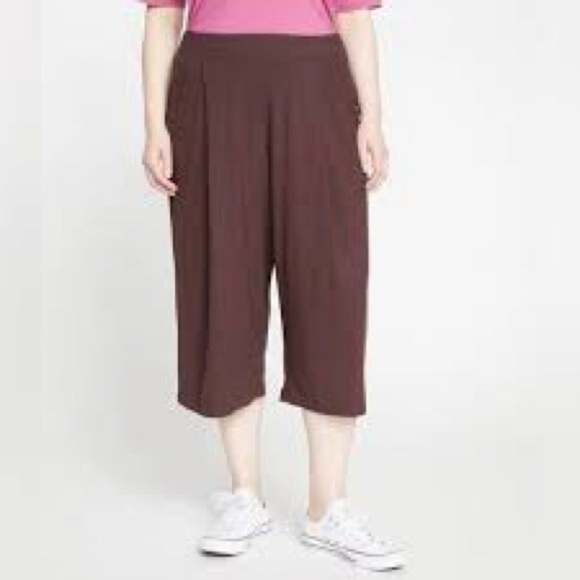 Universal Standard Casual Culottes in Brûlée Size S - Picture 3 of 12